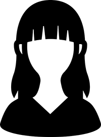 人のシルエット