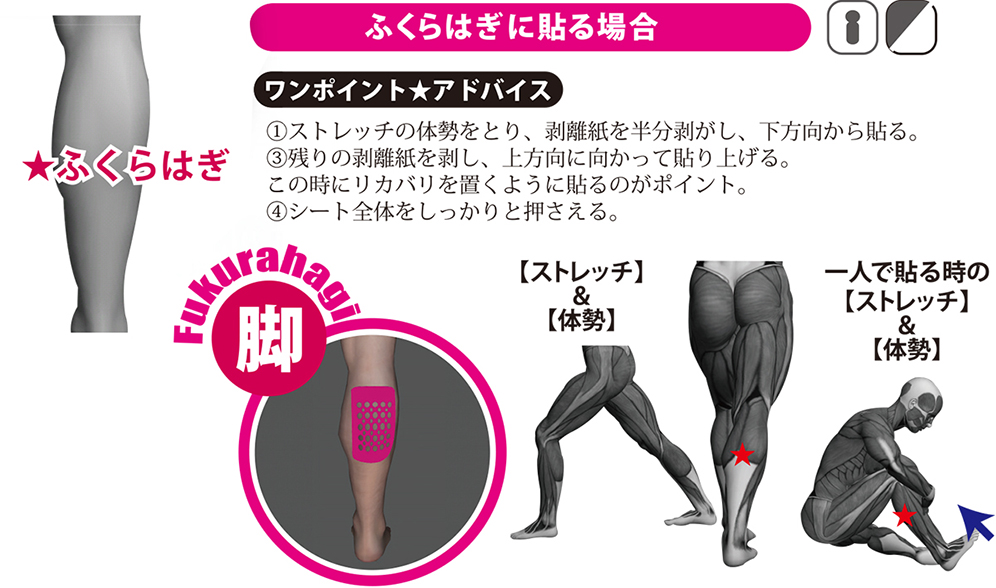 リカバリ ふくらはぎがつる／むくみへのアプローチ方法